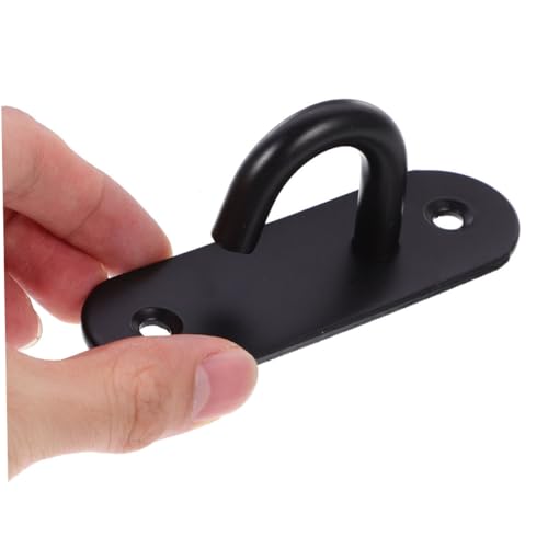 Toddmomy 5pcs Heavy Duty Wall Mount Exercise Anchors Space-saving Band Hooks Ceiling Mount Anchors Yoga Straps Home Gym Accessories