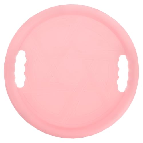 Artibetter Ab Roller Wheel with 4 Rollers and Knee Pad, Core Exercise Equipment for Home Fitness, Pink Fitness Slider Disc for Abdominal Workout and Strength Training