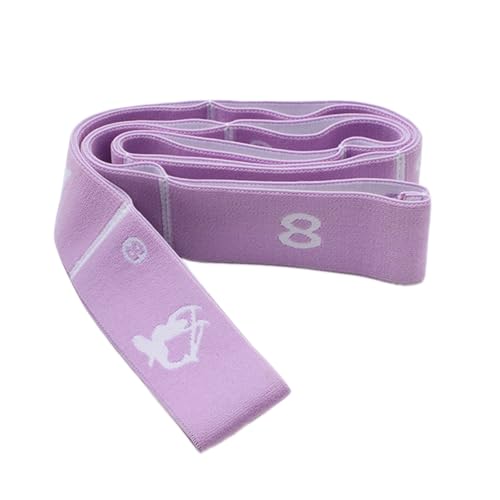 Adjustable Stretch Strap for Kids, 8-Loop Elastic Resistance Band for Children Gymnastics, Ballet Dance, Yoga, Stuff，Pilates & Flexibility Training, Home Exercise Equipment for Girls