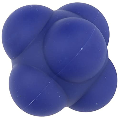 Reflex Training Ball, Massage Roller Ball Eye Coordination Speed Body Rolling with Six Hemispheres for Enhancing Your Hand‑Eye Coordination(Cobalt Blue)