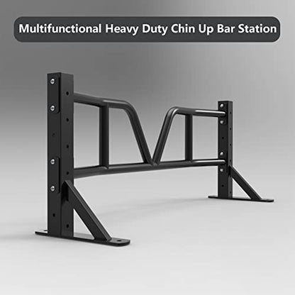 Multiple Grips Heavy Duty Steel Pull Up Bar Wall Mount, Wall Mounted Home Pull Up Bar Chin Up Bar Strength Training Equipment for Indoor Workout/Home Gym, Max Weight 660 Lbs