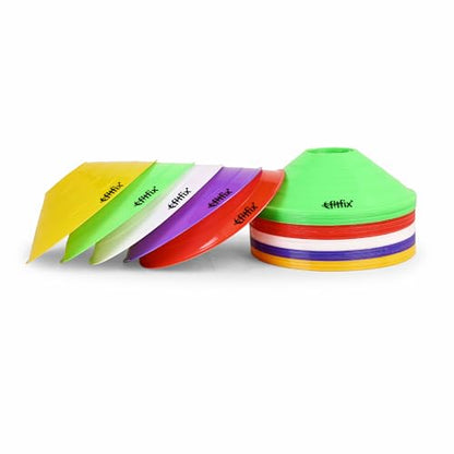Disc Cones Set |Space Marker| - Soccer Cones for Training, Football, Kids, Sports, Field Cone MarkersPro Disc Cones Set |Space Marker| - footbal field cone marker