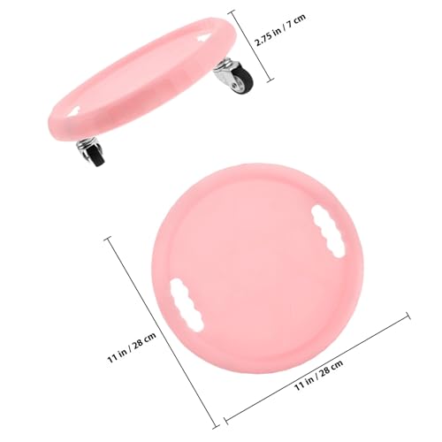 Ab Roller Wheel with Knee Pad and Exercise Sliders Fitness Discs, Rose Core Strength Abdominal Wheel Board for Home Gym Workout and Stomach Fat Reduction
