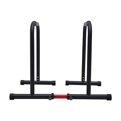 Functional Heavy Duty Dip Stands, Adjustable Parallel Bars for Home Workout, Parallel Bars Workout Exercise Equalizer Bars Fitness, 440LBS Load Capacity