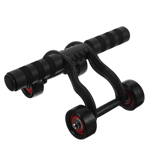 GANAZONO Ab Roller Wheel for Abs Workout Portable Fitness Equipment with Anti-skid Handle Supports up for Home Exercise Suitable for Men and Women