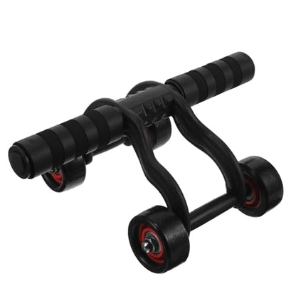 GANAZONO Ab Roller Wheel for Abs Workout Portable Fitness Equipment with Anti-skid Handle Supports up for Home Exercise Suitable for Men and Women