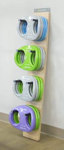 Balanced Body SmartBell Ergonomic Two-Handed Pilates Exercise Weight, Pilates Dumbbell, Exercise Equipment for Home Gym or Pilates Studio Use - color: SmartBell Tower