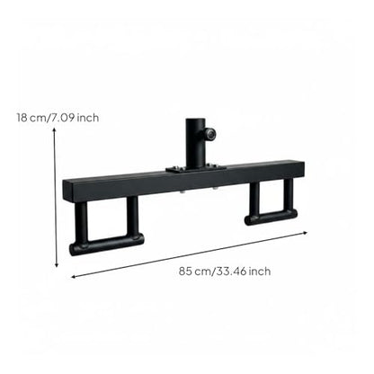 Core Training Bar Stable Base Push Handles Wrist-Friendly Parallettes