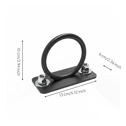 Fitness Cord Hanger Wall-Installed Rope Bracket Heavy Duty Wall-Installed Hook for Gym Users