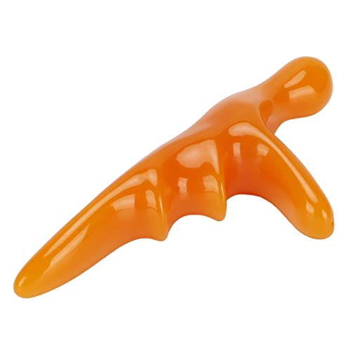 T Bar Resin Acupressure Massage Stick - Trigger Point & Deep Tissue Relief Tool - Portable Muscle Relaxation for Neck, Back, Stiffness, & Fatigue Relief