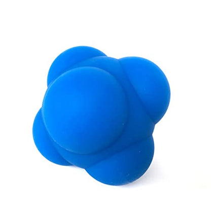 2pcs Hexagonal Silicone Reaction Training Agility Test and Coordination Workout Tool for Men and Women Bouncing for Speed and Improvement Indoor Exercise Equipment
