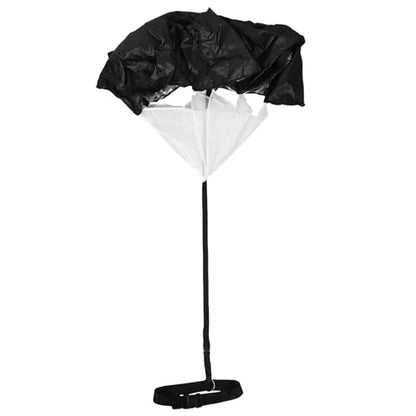 Kisangel Running Resistance Umbrella Speed Training Parachutes with Adjustable Waist Strap for Workouts Speed Strength Training Accessories