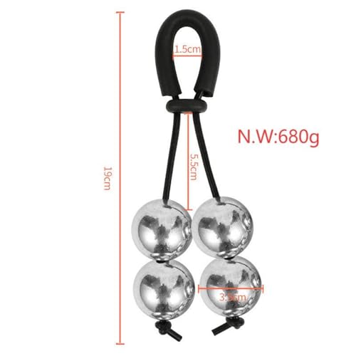 Men's Endurance Trainer, Hanging Metal Ball Exercise Ring (USF38) (4)