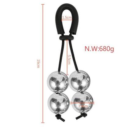 Men's Endurance Trainer, Hanging Metal Ball Exercise Ring (USF38) (4)