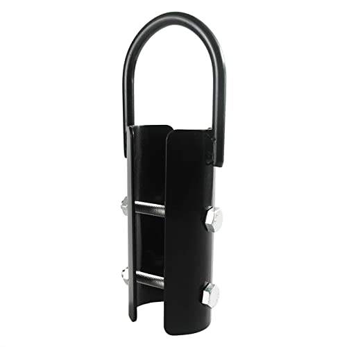 Climbing Rope Clamp, 2.0” Rope Attachment Hook Accessories, Rope Clasp for Rope Climb, Climbing Training Garage Home Gym Workout Fitness Strength Training (2.0“ 1PC)