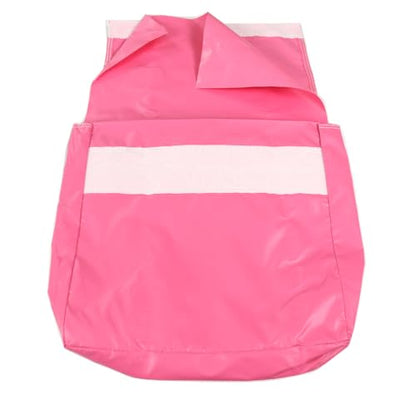 Extra Durable Strong Vinyl Sand Bag | PVC | 21" x 21" | Used to Support and Anchor Inflatables, Bounce Houses, Water Slides, Tents, and More | Holds Up to 50 Pounds - color: Pink