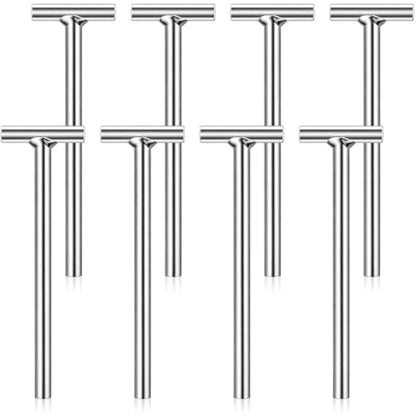 8 Pack Fitness Band Pegs Mount for Power Rack Exercise Bands & Suspension Straps Versatile Accessory for Resistance Band Training and Space Saving Power Racks