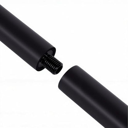 Zunate Adjustable Yoga Stick with FoamCovered Steel Core, Versatile Fitness Bar for Stretching, Mobility, and Pilates Training, Includes Workout Guide
