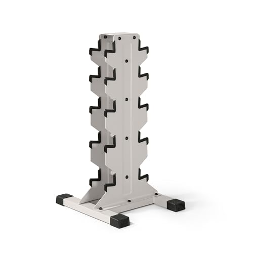 CAP Dumbbell Rack for Home Gym – Vertical Storage Stand, Holds Multiple Pairs (100–300 lbs), Heavy-Duty Steel with Non-Slip Base | Multiple Options