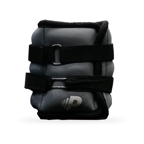 Premier Pitching Wrist Weight Set | Adjustable Neoprene Weighted Hand Weights | Strength Training Fitness Workout, Running, Lifting | Hook and Loop Fastener - Black