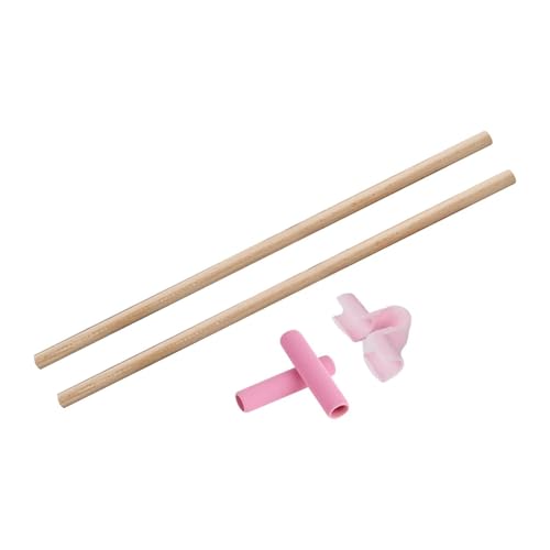 2Pcs Portable Posture Correction Exercise Rod for Strength Training Gym Stretching - size: 60cm