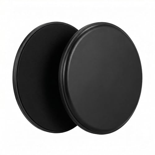 Dual Sided Exercise Sliders Core Workout Gliding Discs For Home Gym Pilates Yoga And Fitness Training 2 Pack