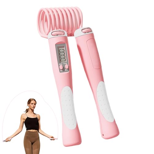 Fitness Skipping Rope - Counting Jump Rope, Speed Exercise Ropes | Adjustable Workout Equipment, Digital Training Jumper, Smart Jump Ropes With Home Gym Scenario