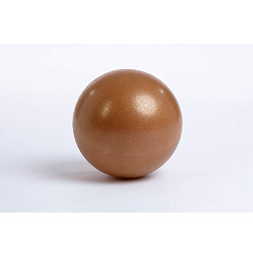 EcoWise 9" Inflatable Pilates Ball, Exercise Balls with Natural Coloring - color: Cocoa