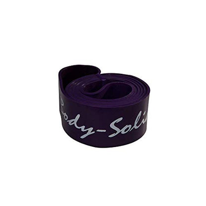 Body-Solid Pull Up Assistance Bands - Resistance Lifting Bands for Daily Workout - Extra Thick Long Exercise Bands for Stretching, Physical Therapy, Men & Women - style: Purple