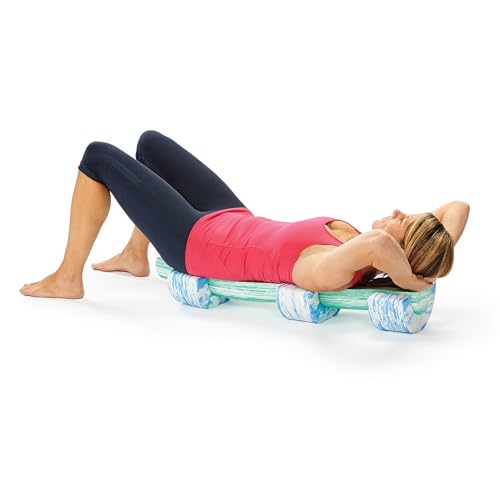 OPTP PRO-Roller Arch - Foam Roller Support and Positioning Tool – Use with 6-Inch Diameter Large Foam Rollers, A Short or Half Round Foam Roller