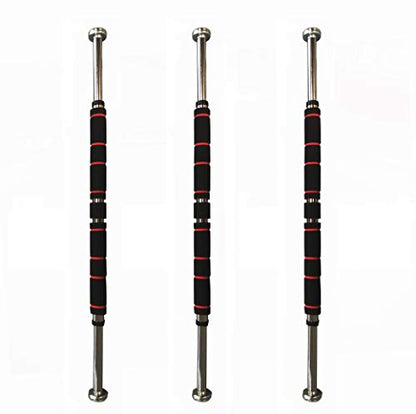 FixtureDisplays® Chin Up Bar Pull Up Bar Doorway Home Gym Exercise Strength Fitness Screw Fasten to Door Frame Twist Bar to Extend 18490NEW-NF