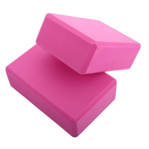 BESPORTBLE 2pcs Eva Non-slip Yoga Blocks for Flexibility Balance Exercises Yoga Training Bricks