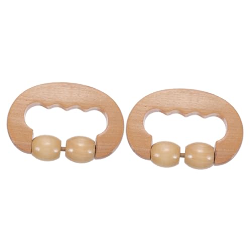 2pcs Foot and Calf Handheld Portable Roller for Neck Shoulder and Compact Design for Home and Travel Use Improves Circulation and Relieves Muscle Fatigue