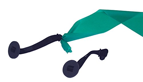 CanDo Door Disc Anchor with Adjustable Webbing for Band/Tubing, 10 Count