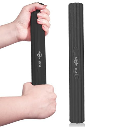 DICYWUDI Flex Therapy Bar and Grip Strength Trainers Set, Physical Therapy & Resistance Bar for Golfers Elbow, Tendinitis, Wrist,Forearms Pain, Improve Grip Strength and Relieve Pain
