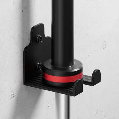 XZHXFX Barbell Wall Holder,Barbell wall Mount Hanger, - color: Black 1 hook