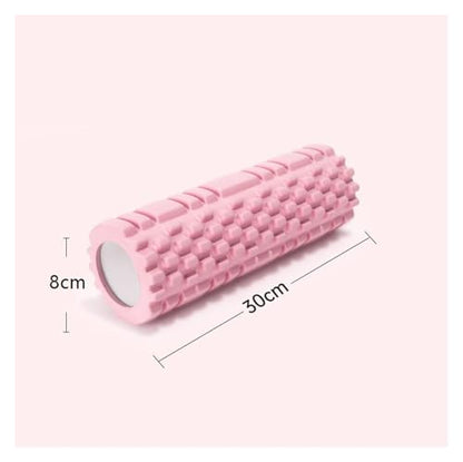High Density Foam Roller for Muscle Massage - Pain Relief for Back, Legs, and Arms(Pink)