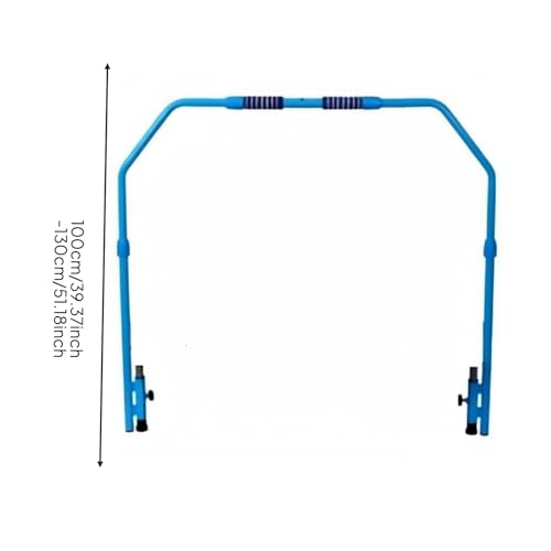 Trampoline Handrail Universal Fit Adjustable Trampoline Handle Cushioned Handle Rebounder Bar for Kids, Beginners, Home Gym
