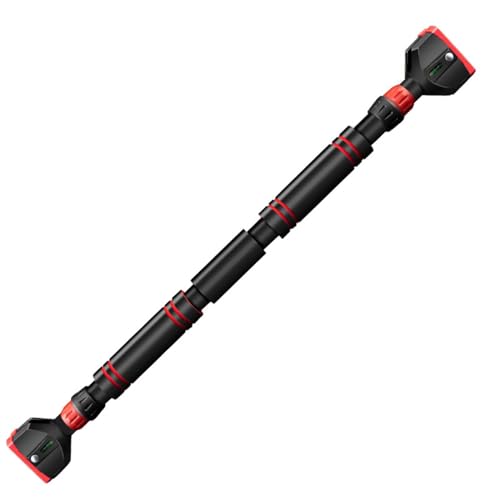 KazUp Horizontal bar on the door punch-free indoor home lever bracket home fitness pull-up support Rod aisle pull-up door pull-up Lever, 95cm, black