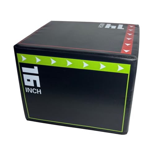 Workout Step Up Box – Shockproof Non‑Slip Jumping Box, Durable Plyo Tool | Fitness Step Up Equipment with Textured Grip Longtail, Jumping Training Equipment for Exercising Athletic Conditioning