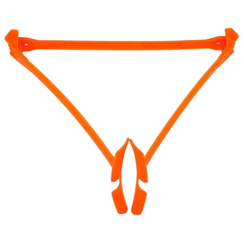 UPKOCH Foldable Soccer Training Hurdles Adjustable 3-Level Height Orange Plastic Agility Speed Hurdles for Football Athletic Speed and Agility Training