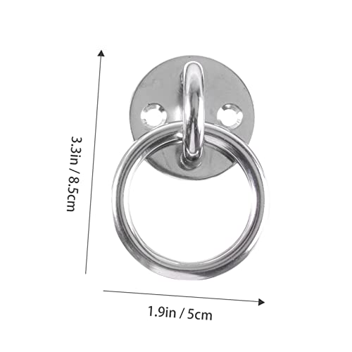 Yoga Ring Suspension Trainer Bracket Wall Mount Ceiling Anchor Fixed Disk for Home Gym Equipment