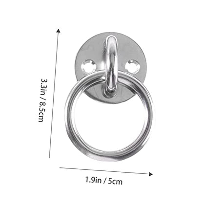 Yoga Ring Suspension Trainer Bracket Wall Mount Ceiling Anchor Fixed Disk for Home Gym Equipment