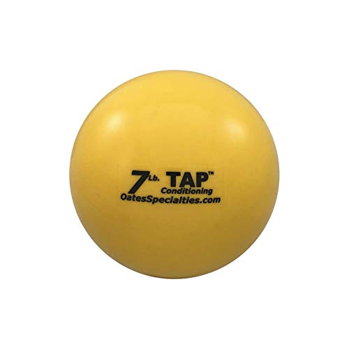 TAP Conditioning Mini-Medicine Ball | Used As a Replacement for Small Dumbbells | Used for Indoor Shot Put (Training Only) | Increase Grip Strength | Use for Slams, Tosses, and Throws