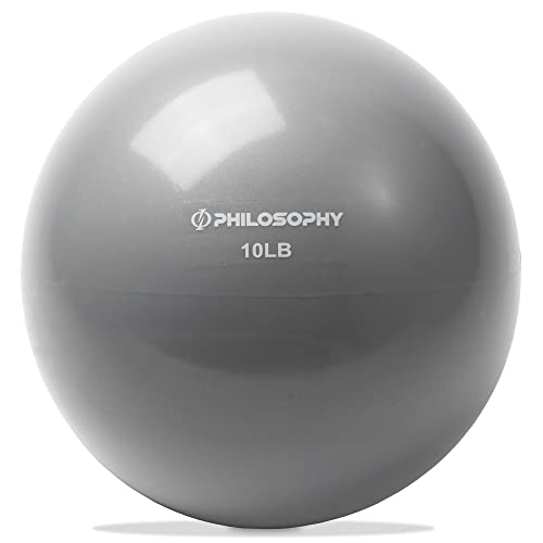 Philosophy Gym Toning Ball - Soft Weighted Mini Medicine Ball