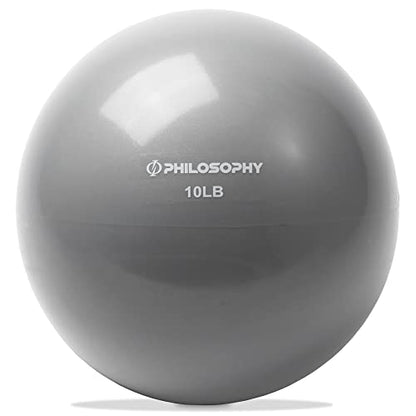 Philosophy Gym Toning Ball - Soft Weighted Mini Medicine Ball