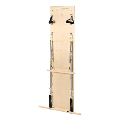 Balanced Body Pilates Springboard, Wall Mounted Pilates Workout Equipment for Home Gym or Studio Use, Pilates Exercise Equipment with Resistance Springs