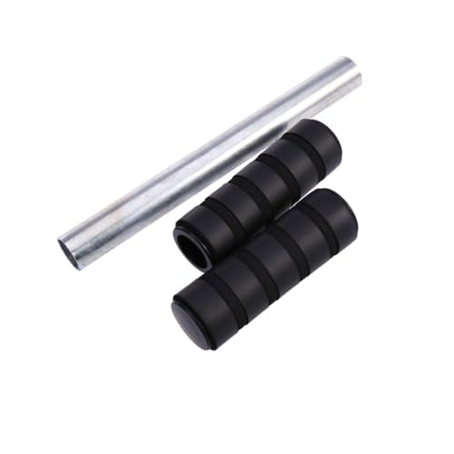Dual Wheel Abdominal Roller with Knee Pad Silent Ab Workout Wheel for Core Strength Training High-grip Handles Stable Wide-spaced Design Protective Knee Cushion for Home Fitness