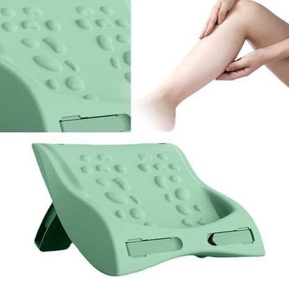 ANGGREK Stretch Board, Foldable PE ABS Muscle Tension Massage Relaxation Standing Plate Fitness Pedal, with Non Slip TPR Rubber Handle, for Foot Arm Back Waist Exercise