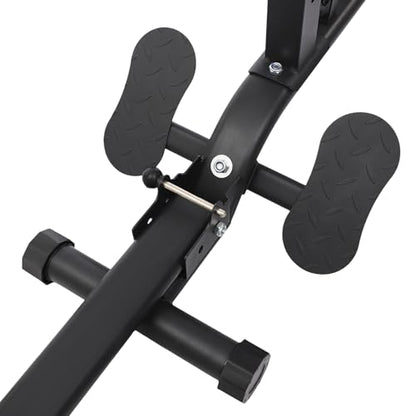 Power Tower Pull Up Bar Station Multi-Function Adjustable Height Foldable Dip Station with Adjustable Height Multi-Function Power Rack for Home, Small Gyms, Companies
